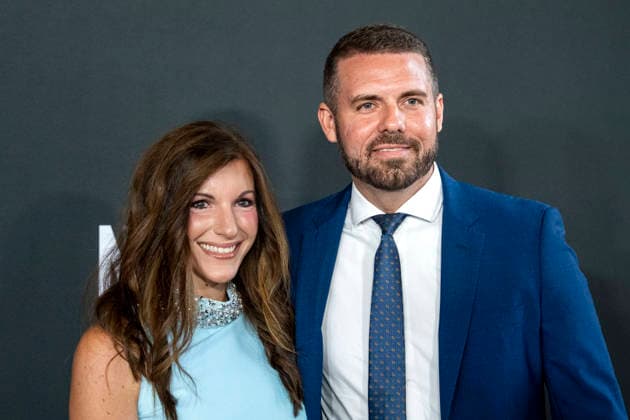 Lauren Diamantas and U.S. FDA Acting Commissioner of Food and Drugs Kyle Diamantas arrive on the red carpet before the 27th Mark Twain Prize for American Humor Award at the Kennedy Center for the Performing Arts in Washington DC on Sunday, June 28, 2026.  WAP20260628316 BONNIExCASH