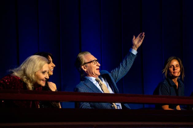 Bill Maher arrives for the 27th Mark Twain Prize for American Humor Award at the Kennedy Center for the Performing Arts in Washington DC on Sunday, June 28, 2026.  WAP20260628377 BONNIExCASH