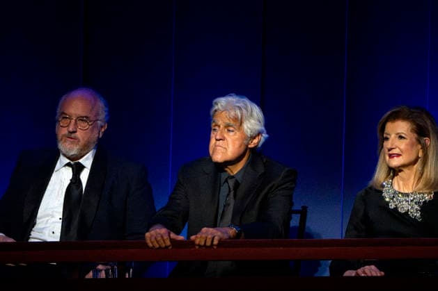 Jay Leno looks on during the 27th Mark Twain Prize for American Humor Award at the Kennedy Center for the Performing Arts in Washington DC on Sunday, June 28, 2026.  WAP20260628373 BONNIExCASH