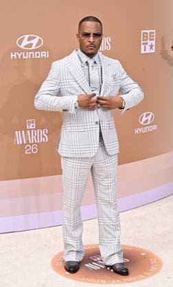 2026 BET Awards T.I. arriving to the 2026 BET Awards held at the Peacock Theater on June 28, 2026 in Los Angeles, CA. Los Angeles Peacock Theater California USA Copyright: xStarbuck xAFF-USA.COMx