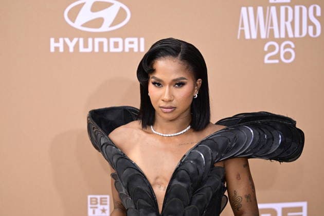 CA: BET Awards 2026 - Arrivals Jordan Chiles attends the 2025 BET Awards at Peacock Theater on June 28, 2026 in Los Angeles, California. Los Angeles United States Copyright: xWestonxHancockx xSOPAxImagesx Weston Hancock June 28 - 2214