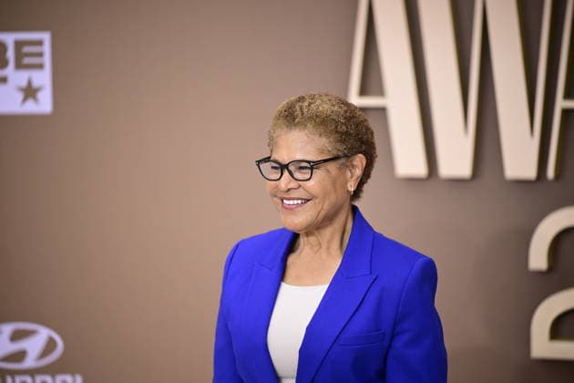 CA: BET Awards 2026 - Arrivals Los Angeles Mayor Karen Bass attends the 2025 BET Awards at Peacock Theater on June 28, 2026 in Los Angeles, California. Los Angeles United States Copyright: xWestonxHancockx xSOPAxImagesx Weston Hancock June 28 - 2276