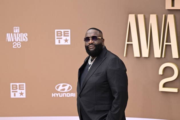 CA: BET Awards 2026 - Arrivals Rick Ross attends the 2025 BET Awards at Peacock Theater on June 28, 2026 in Los Angeles, California. Los Angeles United States Copyright: xWestonxHancockx xSOPAxImagesx Weston Hancock June 28 - 2282