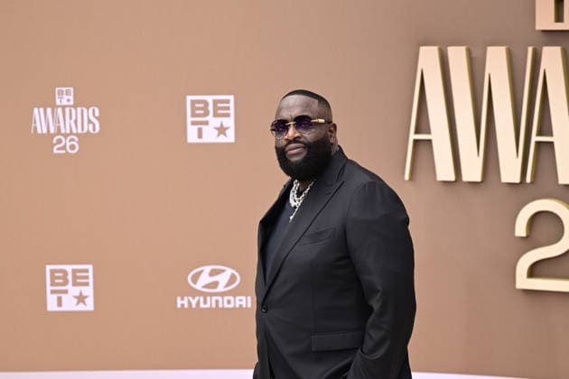 CA: BET Awards 2026 - Arrivals Rick Ross attends the 2025 BET Awards at Peacock Theater on June 28, 2026 in Los Angeles, California. Los Angeles United States Copyright: xWestonxHancockx xSOPAxImagesx Weston Hancock June 28 - 2283