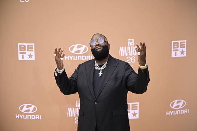 CA: BET Awards 2026 - Arrivals Rick Ross attends the 2025 BET Awards at Peacock Theater on June 28, 2026 in Los Angeles, California. Los Angeles United States Copyright: xWestonxHancockx xSOPAxImagesx Weston Hancock June 28 - 2284