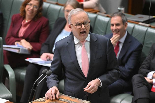 QUESTION TIME, Prime Minister Anthony Albanese during Question Time in the House of Representatives at Parliament House in Canberra, Monday, June 29, 2026. ( NO ARCHIVING CANBERRA AUSTRALIAN CAPITAL TERRITORY AUSTRALIA  Copyright: xMICKxTSIKASx 20260629179167802996