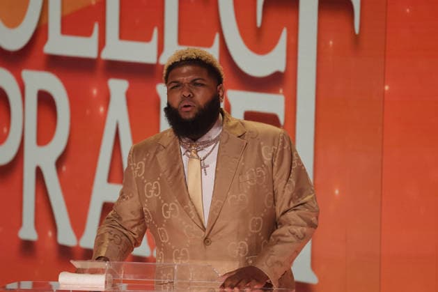 2026 BET Awards - Show Druski speaks onstage during the 2026 BET Awards at Peacock Theater on June 28, 2026 in Los Angeles, California. Los Angeles Peacock Theater California United States Copyright: xCraSH imageSPACEx