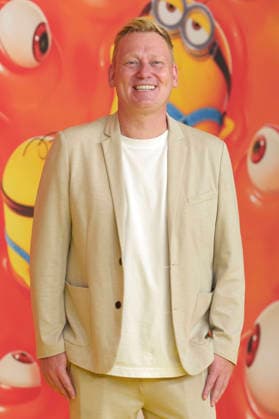 Jens Knossala bei der Premiere des Animationsfilms Minions & Monster Minions & Monsters im Mathäser Filmpalast. München, 28.06.2026 *** Jens Knossala at the premiere of the animated film *Minions Monster Minions Monsters* at the Mathäser Filmpalast in Munich, June 28, 2026 Foto:xN.xKolinzx xFuturexImagex minions_muenchen_6619