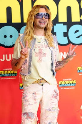 Bill Kaulitz bei der Premiere des Animationsfilms Minions & Monster Minions & Monsters im Mathäser Filmpalast. München, 28.06.2026 *** Bill Kaulitz at the premiere of the animated film *Minions Monster Minions Monsters* at the Mathäser Filmpalast in Munich, June 28, 2026 Foto:xN.xKolinzx xFuturexImagex minions_muenchen_6620