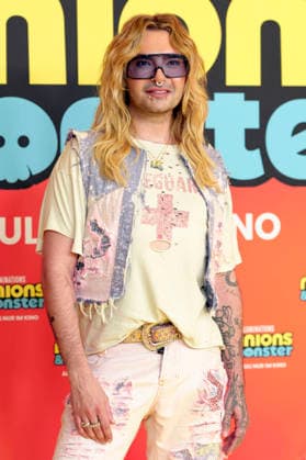 Bill Kaulitz bei der Premiere des Animationsfilms Minions & Monster Minions & Monsters im Mathäser Filmpalast. München, 28.06.2026 *** Bill Kaulitz at the premiere of the animated film *Minions Monster Minions Monsters* at the Mathäser Filmpalast in Munich, June 28, 2026 Foto:xN.xKolinzx xFuturexImagex minions_muenchen_6625