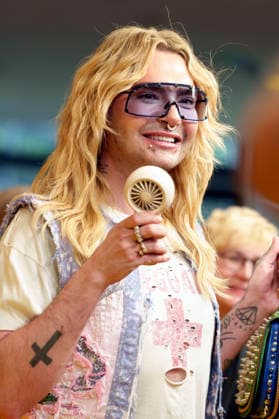 Bill Kaulitz bei der Premiere des Animationsfilms Minions & Monster Minions & Monsters im Mathäser Filmpalast. München, 28.06.2026 *** Bill Kaulitz at the premiere of the animated film *Minions Monster Minions Monsters* at the Mathäser Filmpalast in Munich, June 28, 2026 Foto:xN.xKolinzx xFuturexImagex minions_muenchen_6646