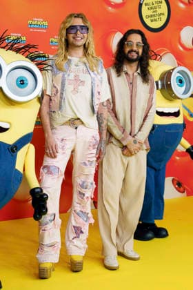 Bill Kaulitz und Tom Kaulitz bei der Premiere des Animationsfilms Minions & Monster Minions & Monsters im Mathäser Filmpalast. München, 28.06.2026 *** Bill Kaulitz and Tom Kaulitz at the premiere of the animated film *Minions Monster Minions Monsters* at the Mathäser Filmpalast in Munich, June 28, 2026 Foto:xN.xKolinzx xFuturexImagex minions_muenchen_6660