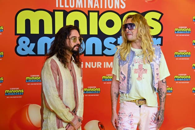 v.li:Tom und Bill KAULITZ . 43.Filmfest Muenchen Deutschlandpremiere MINIONS UND MONSTER am 28.06.2026 im Mathaeser Filmpalast. *** From left: Tom and Bill KAULITZ, 43rd Munich Film Festival, German premiere of *MINIONS AND MONSTERS* on June 28, 2026, at the Mathäuser Filmpalast