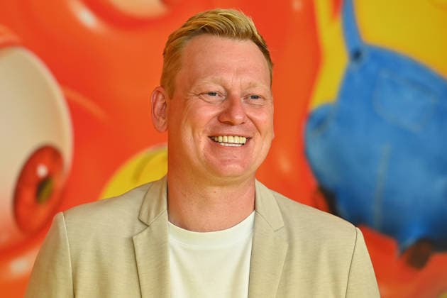 Jens KNOSSALLA (Entertainer), Einzelbild,angeschnittenes Einzelmotiv,Portraet,Portrait,Porträt. 43.Filmfest Muenchen Deutschlandpremiere MINIONS UND MONSTER am 28.06.2026 im Mathaeser Filmpalast. *** Jens KNOSSALLA, Entertainer; single frame, cropped image, portrait; 43rd Munich Film Festival, German premiere of *MINIONS AND MONSTERS* on June 28, 2026, at the Mathäuser Filmpalast