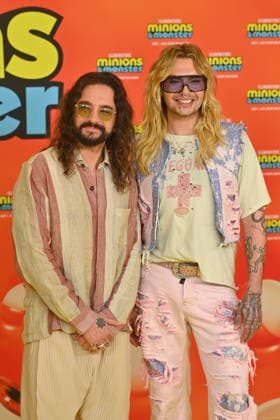 v.re.Bill und Tom KAULITZ, 43.Filmfest Muenchen Deutschlandpremiere MINIONS UND MONSTER am 28.06.2026 im Mathaeser Filmpalast. *** From Bill and Tom KAULITZ, 43rd Munich Film Festival, German premiere of *MINIONS AND MONSTERS* on June 28, 2026, at the Mathäuser Filmpalast