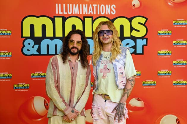 v.li:Tom und Bill KAULITZ . 43.Filmfest Muenchen Deutschlandpremiere MINIONS UND MONSTER am 28.06.2026 im Mathaeser Filmpalast. *** From left: Tom and Bill KAULITZ, 43rd Munich Film Festival, German premiere of *MINIONS AND MONSTERS* on June 28, 2026, at the Mathäuser Filmpalast