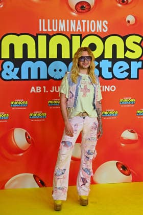 Bill KAULITZ, Einzelbild,Freisteller,Ganzkoerperaufnahme,ganze Figur. 43.Filmfest Muenchen Deutschlandpremiere MINIONS UND MONSTER am 28.06.2026 im Mathaeser Filmpalast. *** Bill KAULITZ, single frame, cutout, full-body shot, full-length portrait, 43rd Munich Film Festival, German premiere of *MINIONS AND MONSTERS* on June 28, 2026, at the Mathäuser Filmpalast