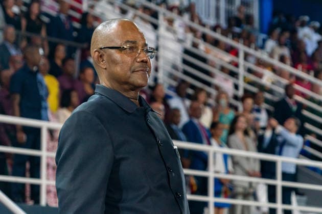 (260629) -- VICTORIA, June 29, 2026 -- President of Seychelles Patrick Herminie attends the National Day celebrations commemorating the 50th anniversary of Seychelles Independence in Victoria, Seychelles, June 28, 2026. ) SEYCHELLES-VICTORIA-INDEPENDENCE-50TH ANNIVERSARY-CELEBRATIONS XiexJianfei 