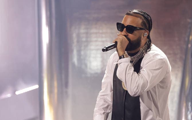 2026 BET Awards - Show French Montana performs onstage during the 2026 BET Awards at Peacock Theater on June 28, 2026 in Los Angeles, California. Los Angeles Peacock Theater California United States Copyright: xCraSH imageSPACEx