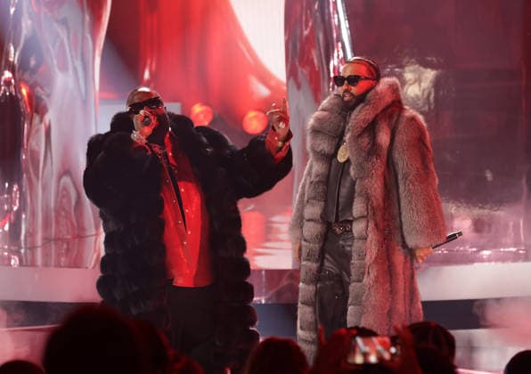 2026 BET Awards - Show French Montana and Rick Ross perform onstage during the 2026 BET Awards at Peacock Theater on June 28, 2026 in Los Angeles, California. Los Angeles Peacock Theater California United States Copyright: xCraSH imageSPACEx