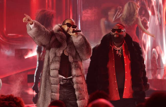 2026 BET Awards - Show French Montana and Rick Ross perform onstage during the 2026 BET Awards at Peacock Theater on June 28, 2026 in Los Angeles, California. Los Angeles Peacock Theater California United States Copyright: xCraSH imageSPACEx