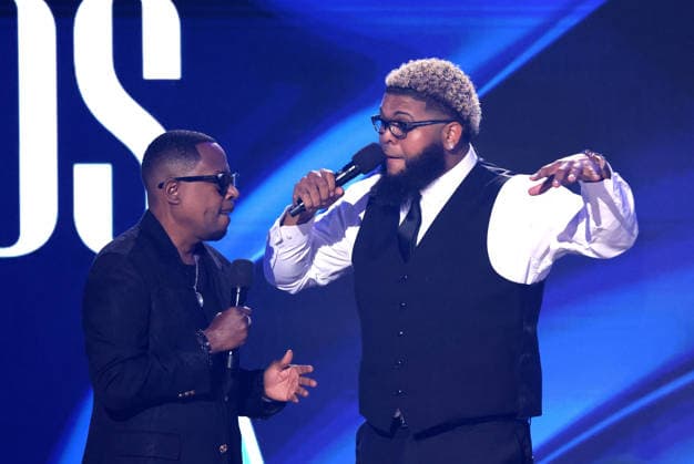 2026 BET Awards - Show Martin Lawrence, Druski speak onstage during the 2026 BET Awards at Peacock Theater on June 28, 2026 in Los Angeles, California. Los Angeles Peacock Theater California United States Copyright: xCraSH imageSPACEx