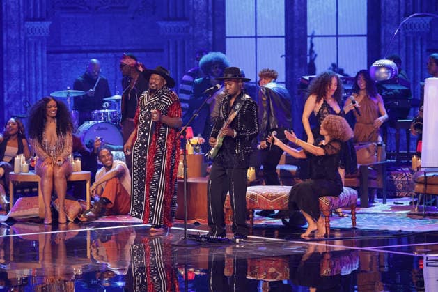 2026 BET Awards - Show George Clinton performs onstage during the 2026 BET Awards at Peacock Theater on June 28, 2026 in Los Angeles, California. Los Angeles Peacock Theater California United States Copyright: xCraSH imageSPACEx