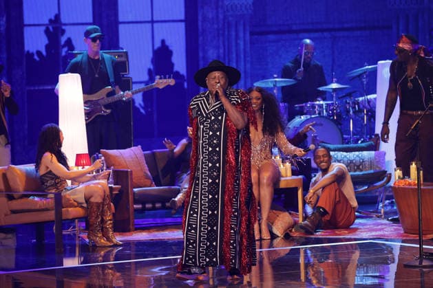 2026 BET Awards - Show George Clinton performs onstage during the 2026 BET Awards at Peacock Theater on June 28, 2026 in Los Angeles, California. Los Angeles Peacock Theater California United States Copyright: xCraSH imageSPACEx