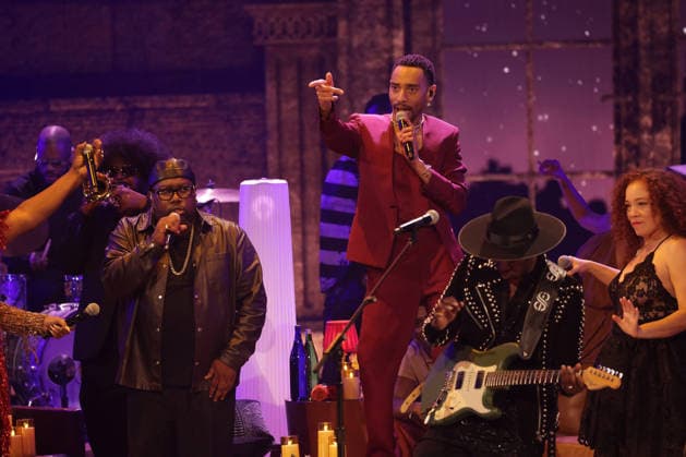 2026 BET Awards - Show George Clinton, Durand Bernarr perform onstage during the 2026 BET Awards at Peacock Theater on June 28, 2026 in Los Angeles, California. Los Angeles Peacock Theater California United States Copyright: xCraSH imageSPACEx
