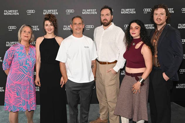 Nanni Erben, Seyneb Saleh, Moritz Bleibtreu, Jonathan Benedict Behr, Anna Shirin Habedank und Rene Colling bei der Premiere der ARD-Miniserie Ritus auf dem 43. Filmfest München 2026 in der Astor Film Lounge im Arri Kino. München, 28.06.2026 *** Nanni Erben, Seyneb Saleh, Moritz Bleibtreu, Jonathan Benedict Behr, Anna Shirin Habedank, and Rene Colling at the premiere of the ARD miniseries *Ritus* at the 43rd Munich Film Festival in 2026 at the Astor Film Lounge in the Arri Kino Munich, June 28, 2026 Foto:xS.xReaghx xFuturexImagex ritus_6613