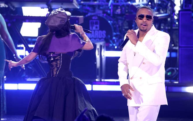 2026 BET Awards - Show Doja Cat and NAS perform onstage during the 2026 BET Awards at Peacock Theater on June 28, 2026 in Los Angeles, California. Los Angeles Peacock Theater California United States Copyright: xCraSH imageSPACEx