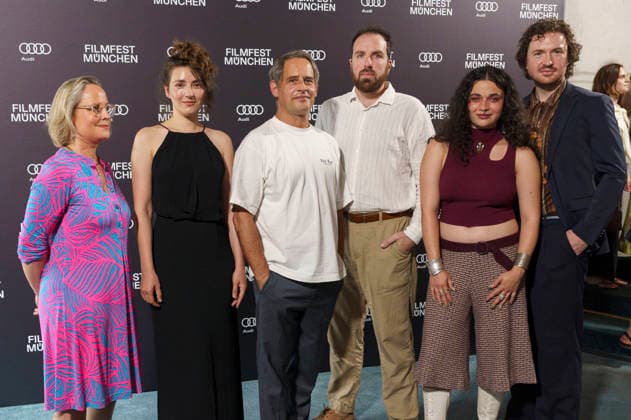 Nanni Erben, Seyneb Saleh, Moritz Bleibtreu, Jonathan Benedict Behr, Anna Shirin Habedank und Rene Colling bei der Premiere der ARD-Miniserie Ritus auf dem 43. Filmfest München 2026 in der Astor Film Lounge im Arri Kino. München, 28.06.2026 *** Nanni Erben, Seyneb Saleh, Moritz Bleibtreu, Jonathan Benedict Behr, Anna Shirin Habedank, and Rene Colling at the premiere of the ARD miniseries *Ritus* at the 43rd Munich Film Festival in 2026 at the Astor Film Lounge in the Arri Kino Munich, June 28, 2026 Foto:xN.xKolinzx xFuturexImagex ritus_6638