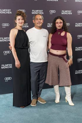 Seyneb Saleh, Moritz Bleibtreu und Anna Shirin Habedank bei der Premiere der ARD-Miniserie Ritus auf dem 43. Filmfest München 2026 in der Astor Film Lounge im Arri Kino. München, 28.06.2026 *** Seyneb Saleh, Moritz Bleibtreu, and Anna Shirin Habedank at the premiere of the ARD miniseries *Ritus* at the 43rd Munich Film Festival in 2026 at the Astor Film Lounge in the Arri Kino in Munich, June 28, 2026 Foto:xN.xKolinzx xFuturexImagex ritus_6642