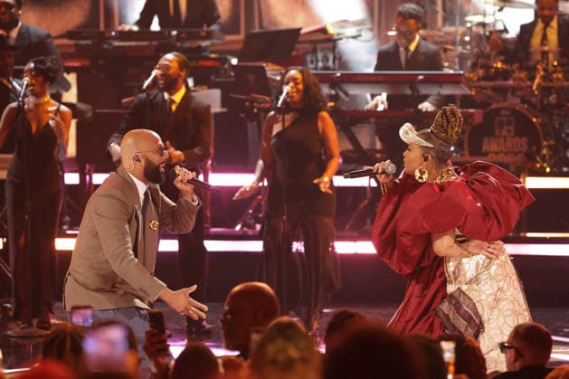 2026 BET Awards - Show Common, Queen Latifah perform onstage during the 2026 BET Awards at Peacock Theater on June 28, 2026 in Los Angeles, California. Los Angeles Peacock Theater California United States Copyright: xCraSH imageSPACEx