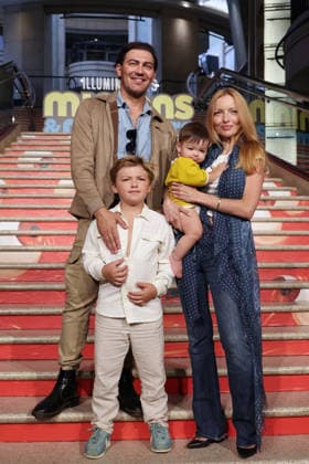 June 28, 2026, Los Angeles, California, USA: Alexander Wraith, Francesca Eastwood, sons at the premiere of Minions & Monsters at The Dolby Theatre. Los Angeles USA - ZUMAg107 20260628_zep_g107_003 Copyright: xNinaxPrommerx