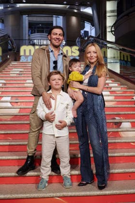 June 28, 2026, Los Angeles, California, USA: Alexander Wraith, Francesca Eastwood, sons at the premiere of Minions & Monsters at The Dolby Theatre. Los Angeles USA - ZUMAg107 20260628_zep_g107_008 Copyright: xNinaxPrommerx