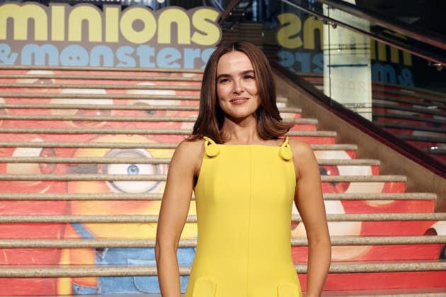 June 28, 2026, Los Angeles, California, USA: Zoey Deutch at the premiere of Minions & Monsters at The Dolby Theatre. Los Angeles USA - ZUMAg107 20260628_zep_g107_115 Copyright: xNinaxPrommerx