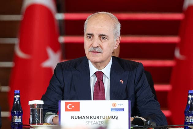 NATO Parliamentary Summit in Turkiye s Istanbul ISTANBUL, TURKIYE - JUNE 29: (----EDITORIAL USE ONLY - MANDATORY CREDIT - GRAND NATIONAL ASSEMBLY OF TURKIYE HANDOUT - NO MARKETING NO ADVERTISING CAMPAIGNS - DISTRIBUTED AS A SERVICE TO CLIENTS----) Speaker of the Grand National Assembly of Turkiye (TBMM) Numan Kurtulmus attends the NATO Parliamentary Summit in Istanbul, Turkiye on June 29, 2026. Turkish Grand National Assembly Anadolu Istanbul Turkey. Editorial use only. Please get in touch for any other usage.  Copyright: x2026xAnadoluxTurkishxGrandxNationalxAssemblyx
