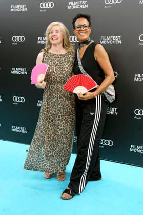 Stella Mancini und Mo Asumang bei der Premiere der ARD-Miniserie Selling Sex auf dem 43. Filmfest München 2026 im City Kino. München, 28.06.2026 *** Stella Mancini and Mo Asumang at the premiere of the ARD miniseries *Selling Sex* at the 43rd Munich Film Festival 2026 at City Kino München, June 28, 2026 Foto:xN.xKolinzx xFuturexImagex sex_6616