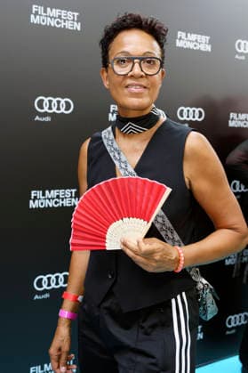 Mo Asumang bei der Premiere der ARD-Miniserie Selling Sex auf dem 43. Filmfest München 2026 im City Kino. München, 28.06.2026 *** Mo Asumang at the premiere of the ARD miniseries *Selling Sex* at the 43rd Munich Film Festival 2026 at City Kino München, June 28, 2026 Foto:xN.xKolinzx xFuturexImagex sex_6620