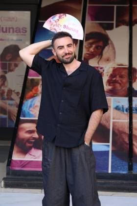 Photo Call for the Movie *9 Lunas* Actor Zack Gómez Rolls poses at the photo call for the movie *9 Lunas* at the Renoir Plaza Espana Cinemas on June 29, 2026, in Madrid, Spain. 9 Lunas is a feel-good movie about a trans man who one day discovers he is pregnant. This leads him to challenge his own understanding of his identity, forcing him to confront his ghosts from the past and decide whether to continue with the pregnancy or complete his transition. CELEBRITIES MOVIE ACTORACTORS AND ACTRESSES POSING AT THE CINEMA Ángel Díaz Brin Madrid, Spain  Copyright: xÃngelxDiazxBrinasx 7629699