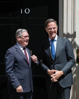 June 29, 2026, London, England, United Kingdom: British Prime Minister KEIR STARMER welcomes NATO Secretary General MARK RUTTE at Downing Street in central London, ahead of talks on defence and security cooperation on 29 June, 2026. London United Kingdom - ZUMAk172 20260629_zip_k172_004 Copyright: xThomasxKrychx
