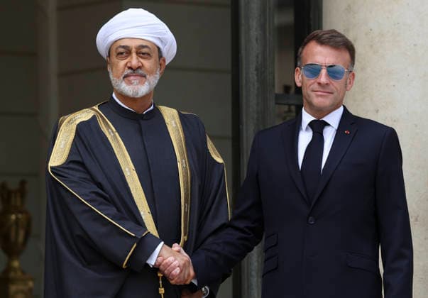 NEWS : Emmanuel Macron accueille Sa Majeste Haitham bin Tarik - Paris - 29 06 2026 Emmanuel Macron accueille Sa MajestÃ Haitham bin Tarik, Sultan d™Oman au Palais de l™ElysÃ e ce lundi 29 Juin 2026 ParisFrance  Copyright: xMichaelxBaucherx