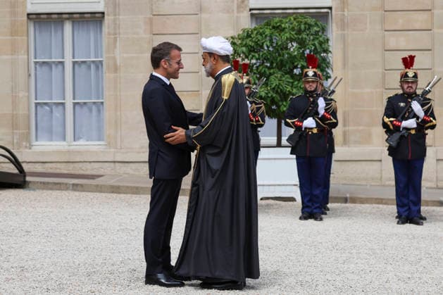 NEWS : Emmanuel Macron accueille Sa Majeste Haitham bin Tarik - Paris - 29 06 2026 Emmanuel Macron accueille Sa MajestÃ Haitham bin Tarik, Sultan d™Oman au Palais de l™ElysÃ e ce lundi 29 Juin 2026 ParisFrance  Copyright: xMichaelxBaucherx