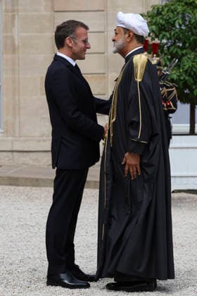 NEWS : Emmanuel Macron accueille Sa Majeste Haitham bin Tarik - Paris - 29 06 2026 Emmanuel Macron accueille Sa MajestÃ Haitham bin Tarik, Sultan d™Oman au Palais de l™ElysÃ e ce lundi 29 Juin 2026 ParisFrance  Copyright: xMichaelxBaucherx