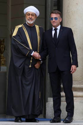NEWS : Emmanuel Macron accueille Sa Majeste Haitham bin Tarik - Paris - 29 06 2026 Emmanuel Macron accueille Sa MajestÃ Haitham bin Tarik, Sultan d™Oman au Palais de l™ElysÃ e ce lundi 29 Juin 2026 ParisFrance  Copyright: xMichaelxBaucherx