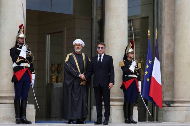 NEWS : Emmanuel Macron accueille Sa Majeste Haitham bin Tarik - Paris - 29 06 2026 Emmanuel Macron accueille Sa MajestÃ Haitham bin Tarik, Sultan d™Oman au Palais de l™ElysÃ e ce lundi 29 Juin 2026 ParisFrance  Copyright: xMichaelxBaucherx