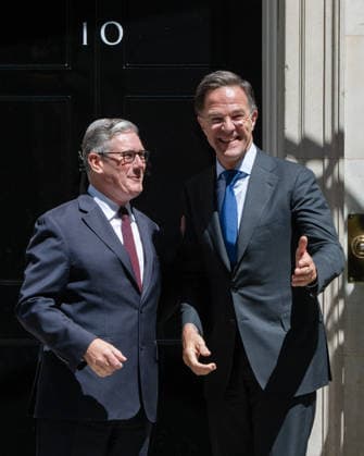 June 29, 2026, London, England, United Kingdom: British Prime Minister KEIR STARMER welcomes NATO Secretary General MARK RUTTE at Downing Street in central London, ahead of talks on defence and security cooperation on 29 June, 2026. London United Kingdom  - ZUMAk172 20260629_zip_k172_009 Copyright: xThomasxKrychx