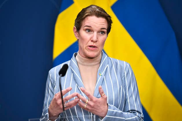 STOCKHOLM, SVERIGE 20260629 Lina Nordquist (L) under en pressträff där de presenterar regeringens nästa steg för att stärka rättssäkerheten inom socialtjänsten. STOCKHOLM SVERIGE x12060x *** STOCKHOLM, SWEDEN 20260629 Lina Nordquist L during a press conference where they are presenting the government’s next steps to strengthen legal certainty in social services STOCKHOLM SWEDEN x12060x  Copyright: xLarsxSchröder TTx PRESSTRÄFF RÄTTSÄKERHET INOM SOCIALTJÄNSTEN 2xif2OTNeFo