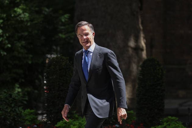 NATO Secretary General Rutte meets UK Prime Minister Starmer in London LONDON, UNITED KINGDOM - JUNE 29: NATO Secretary General Mark Rutte arrives at 10 Downing Street to meet with UK Prime Minister Keir Starmer in London, United Kingdom, on June 29, 2026. Zeynep Demir Anadolu London United Kingdom. Editorial use only. Please get in touch for any other usage.  Copyright: x2026xAnadoluxZeynepxDemirx